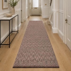 Alfombra de Chenilla Lavable a Máquina con Estampado Digital Oriental Tradicional en Terracota Dorado, Antideslizante, Modelo LXDP-0953 de RUGS DEPOT, Venta al Por Mayor - Product Image 5