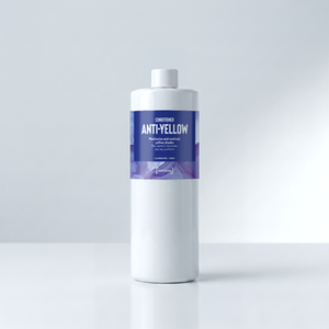 SILVER CONDITIONER - Acondicionador pos-decoloración con plex, aloe vera, vitamina E, efecto antiamarilleo, color azul, Hecho en Italia - Product Image 3