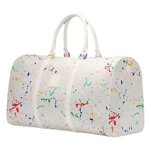 Large Capacity Waterproof <b>Weekender</b> Duffel <b>Bag</b> with Polyester Lining Shoulder Strap for Sports & <b>Travel</b> Outdoor Use - Product Image 3