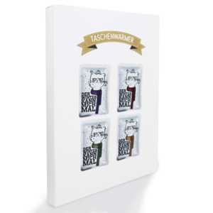 Lot de 4 chauffe-mains et chauffe-pieds pour chat, chauffe-mains d'hiver avec motif Bite Me - Product Image 1