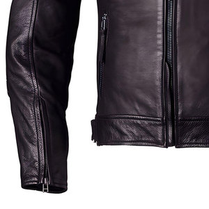 Leather Jackets New Designs Custom Made Fashionable <b>Tan</b> <b>Brown</b> Sheepskin Leather Bomber Jacket Genuine Sheep Stand Winter Men - Product Image 5