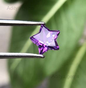 Estrella de amatista Africana natural facetada corte elegante piedras preciosas sueltas púrpura IGI certificado Jaipur fabricante precio al por mayor - Product Image 5