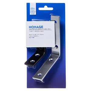 HOHAGE Outil artisanal étroit en acier chromé bleu pour amateurs - Forme carrée 50 mm de longueur 10 mm de largeur 1,8 mm d'épaisseur Lot de 50 - Product Image 3