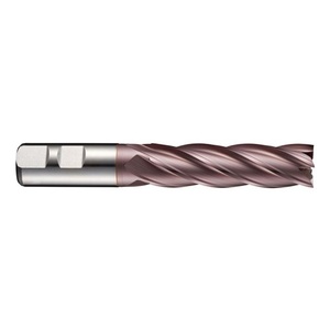 Milling <b>Cutter</b> C295 DIN 844 L D.25mm 90mm Cutting <b>Edge</b> HSS-E-PM TiCN 30 Degree 5 Flutes - Product Image 3