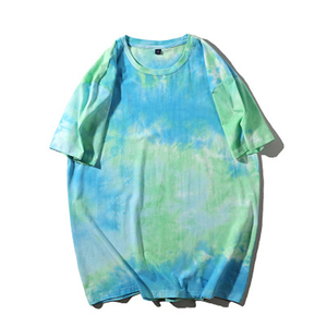 Camiseta de Manga Corta para Hombre, 230g, Algodón/Fibra de Bambú, Estampado con Patrón de Lijado, Ecológica - Product Image 3