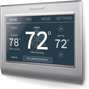 Meilleur thermostat intelligent Wi-Fi couleur Honeywell Home RTH9585WF1004 programmable sur 7 jours, certifié Energy Star, compatible Alexa, qualité DIY avec support - Product Image 2