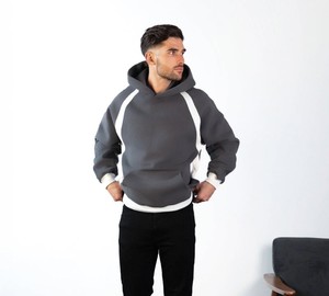 Buena calidad al mejor precio por mayor de manga larga hombres cómodos sudaderas con capucha Streetwear transpirable Sudadera con capucha para hombres - Product Image 4