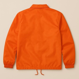 Chaqueta Cortavientos de Invierno para Hombre al por Mayor de Fábrica, Popular, a la Moda, Tallas Grandes, Larga, Impermeable, con Cremallera y Técnicas de Tejido - Product Image 3