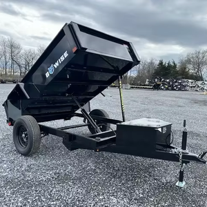 Remorque à benne basculante 5 x 8 avec porte-épandeur 5K, modèle 2024, disponible pour les agriculteurs et les entrepreneurs à la recherche d'une remorque à benne basculante économique et fiable - Product Image 6