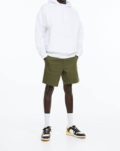 Respirant 100% coton français éponge hommes décontracté 300gsm extérieur Baggy Street Wear Shorts avec confort ceinture élastique Shorts - Product Image 1