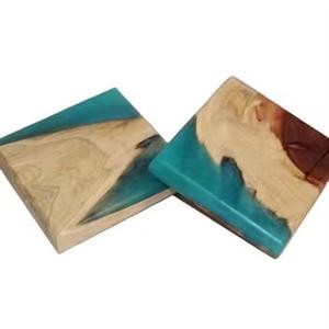 New <b>White</b> and Grey Marble Tea <b>Coaster</b> Set with Stand Wholesale Manufacturer New Design Handmade Table Top Marble Tea <b>Coaster</b> - Product Image 3