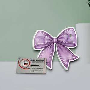 Paleta de Extensión de Pestañas Magnética con Diseño de Lazo Morado, Linda Paleta Rectangular de Diamantes para Artistas de Pestañas, Acrílico Personalizado - Product Image 4