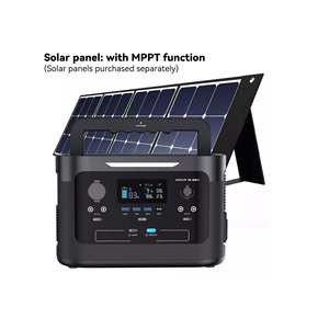 ระบบกักเก็บพลังงานแสงอาทิตย์แบบพกพา  ความทนทานสูง 220V ABS LiFePO4 300W 600W 1000W 1500W เครื่องกำเนิดไฟฟ้าพลังงานแสงอาทิตย์ - Product Image 4