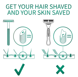 ANAAIF Rasoir de sécurité personnalisé pour hommes Rasoirs droits à bas prix pour l'épilation Vente en gros - Product Image 5