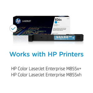 Cartucho de Tóner Original HP 826A Cian CF311A para Impresoras LaserJet - Product Image 4