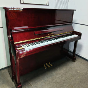 Piano acoustique Kawai KL53K de seconde main du Japon pour piano droit de studio d'école de musique à vendre dans le monde entier - Product Image 1