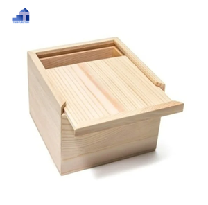 Nouvel article Luxueux ton bois Logo personnalisé fabriqué à la main coffret cadeau en bois affichage exclusif bijoux artisanaux du vietnamien - Product Image 6