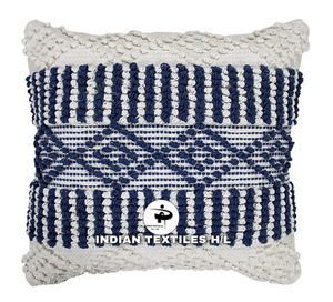 Decorative Boho Cushion <b>Cover</b> Boho Cushion <b>Cover</b> Unique Handmade Pillowcase Bohemian Home Decor Cushion <b>Cover</b> Handwoven - Product Image 1