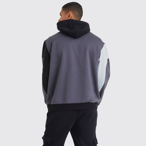 High Quality OEM <b>Plain</b> Heavyweight Fleece Logo Cotton Oversize Custom <b>Hoodies</b> <b>Mens</b> <b>Plain</b> <b>Hoodies</b> for Winter - Product Image 4