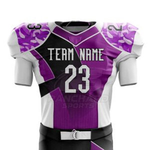 Uniforme de Fútbol Americano de Primera Calidad, Conjunto de Camiseta y Pantalones Cortos, Uniforme de Fútbol Americano Personalizado para Equipos - Product Image 2