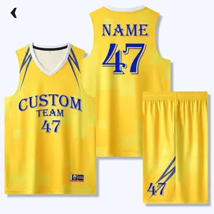 Camisetas de Baloncesto Personalizadas para Mujer, 100% Poliéster, Transpirables, para Entrenamiento Deportivo, Uniforme de Equipo de Baloncesto 8049 - Product Image 1