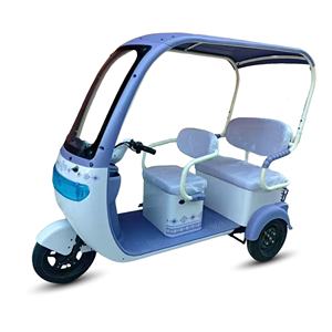 HLD Vente directe d'usine, scooter électrique 650W 48V, trajets quotidiens pour adultes, <span class=keywords><strong>tricycle</strong></span> électrique avec panier de rangement arrière - Product Image 3