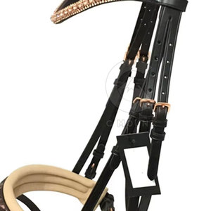 Brida de equitación cómoda y duradera Logotipo personalizable Brida de equitación a la venta - Product Image 3