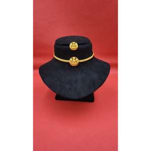 Collier ras du cou en fonte de fer de qualité supérieure avec un ensemble de bijoux ethniques faits à la main pour femmes, pour les festivals et les mariages - Product Image 3