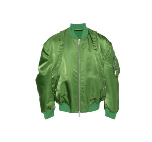 Venta al por mayor de moda personalizada hombres abajo chaqueta invierno grueso transpirable bombardero chaquetas de talla grande de color sólido ropa activa chaqueta de vuelo - Product Image 1