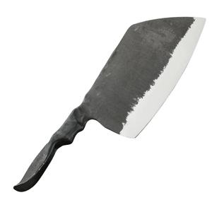 Couteau de chef JEXMOO, fait main, en acier carbone, multifonctionnel, avec étui en cuir pour une utilisation en cuisine - Product Image 5