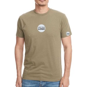T-shirts personnalisés en fibre de bambou éco-responsable, mélange tri-blend, avec bordure contrastante Bella + coton toile/polyester - Product Image 4