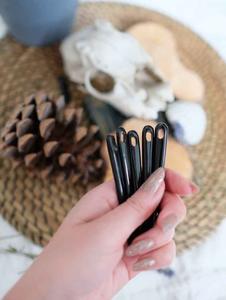 Aguja de Bordar de Cuerno de Búfalo, Aguja de Bordar Puntiaguda para Lana y Hilo, Accesorio de Costura Duradero para Tufting y Costura - Product Image 4