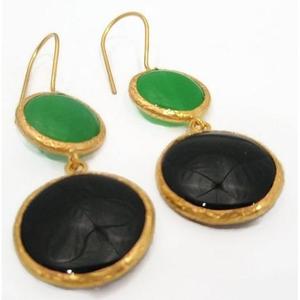 Pendientes colgantes de moda de bronce-Elegantes - Product Image 4