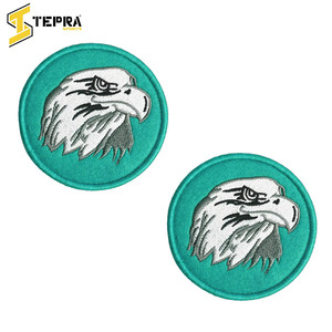 Écussons de broderie en PVC de style thermocollant avec logo personnalisé de qualité supérieure OEM Tepra Sports bonnes ventes - Product Image 6