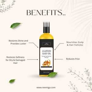Nuevo Aceite Capilar de Almendras Más Vendido con Propiedades Nutritivas y Reparadoras del Cabello - Product Image 2