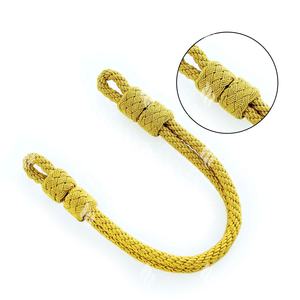 สายรัดหมวกถักสองชั้นแบบกำหนดเองขายดีรุ่นใหม่ ผลิตจากโพลีเอสเตอร์เป็นมิตรต่อสิ่งแวดล้อม ทนต่อสารเคมี น้ำหนักเบา สำหรับเสื้อผ้า - Product Image 2