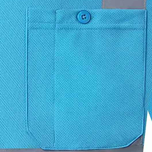 Camiseta de trabajo de poliéster 100% de alta visibilidad para hombre, chaleco de seguridad reflectante y camiseta con logotipo personalizable, ropa de seguridad - Product Image 2