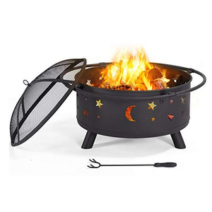 Calentador de fuego de metal portátil de la mejor calidad, acero de hierro fundido y sin humo para patio al aire libre, jardín, barbacoa, Camping - Product Image 1