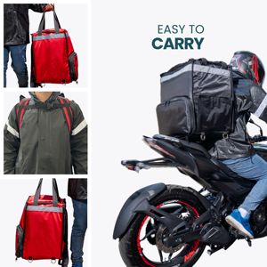 Mochila Expandible Aislada de Poliéster para Entrega de Alimentos, Impermeable y Fácil de Transportar, Gran Capacidad de 20L - Product Image 5