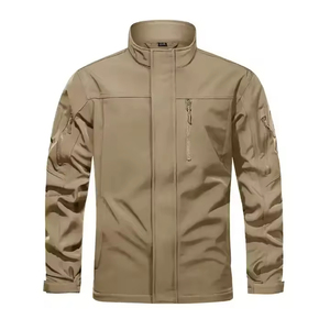 Veste de chasse tactique Softshell de haute qualité pour hommes pour l'hiver Veste coupe-vent imperméable de camping et de voyage pour hommes - Product Image 5