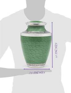 Fabricación de calidad superior OEM hecho a medida 100% aluminio recuerdo adultos Classica urnas para la venta - Product Image 5