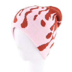 Beanies Manufacturing High Quality Women <b>Men</b> Custom logo Y2K <b>Winter</b> Skull Crochet Knit Jacquard Beanie <b>Hats</b> - Product Image 2