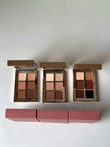 Paleta de sombras de ojos de diseño artístico, mezcla de colores de alta calidad, duradera, resistente a la decoloración, maquillaje de ojos mate. - Product Image 4
