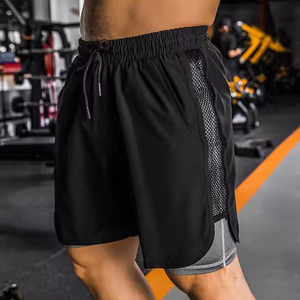 Pantalones cortos para correr para hombre de estilo único, logotipo personalizado OEM, corte perfecto, pantalones cortos para gimnasio, Crea tus propios pantalones cortos de estilo - Product Image 5