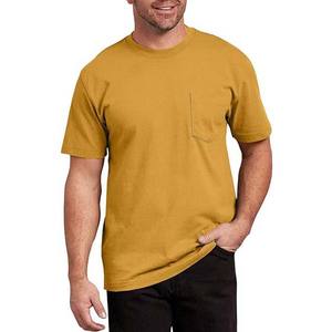 Camisetas de Hombre, Tallas Grandes, Estilo Urbano, Algodón Transpirable, Ropa de Verano Informal, Cuello Redondo con Bolsillo, Camisetas de Hombre - Product Image 5