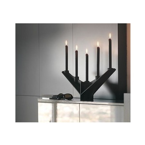 Antique finish metal <b>candle</b> <b>holder</b> set suitable for indoor <b>outdoor</b> use weddings parties festive occasions and home decor - Product Image 3