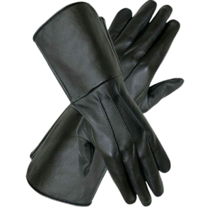 Artículo de nueva tendencia, tasa de fábrica, guantes de trabajo de soldador de etiqueta privada, Material de la mejor calidad, guantes de soldadura de seguridad exigidos por el cliente - Product Image 2