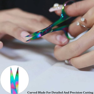 กรรไกรตัดเล็บสแตนเลสกรรไกรเล็มหนังกำพร้าสำหรับร้านเสริมสวยและใช้ในบ้าน - Product Image 6