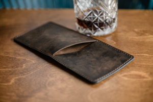 Premium Handmade Eco-Friendly Leather <b>Cutlery</b> Holder Luxury Design for Restaurant Dining Organizer Rustic Flatware Storage - Product Image 5