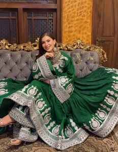 Afghan Women's Modest Long-<b>Sleeve</b> Dress with Button Decoration Breathable Afghani Patchwork <b>Lace</b> & Zipper <b>for</b> Parties & Weddings - Product Image 2